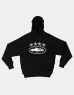 Corteiz 4Starz Alcatraz Hoodie Black