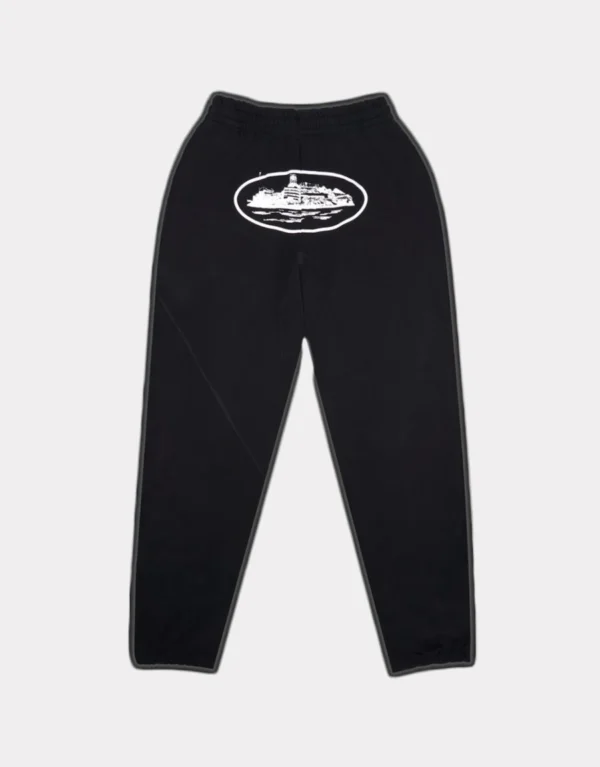 Corteiz OG Alcatraz Joggers Black